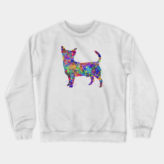 Chihuahua Dog Crewneck Sweatshirt by Yahya Art